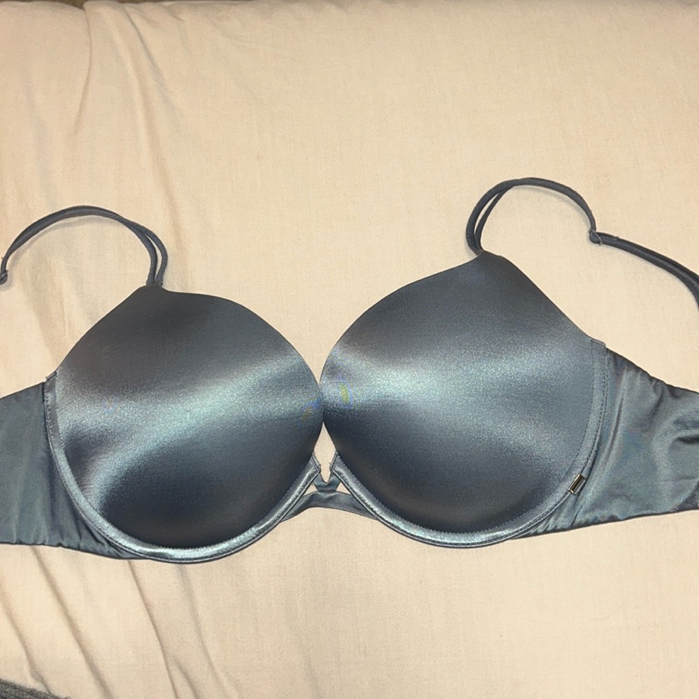 Victoria’s Secret Silk Charcoal Gray Very Sexy Push-up